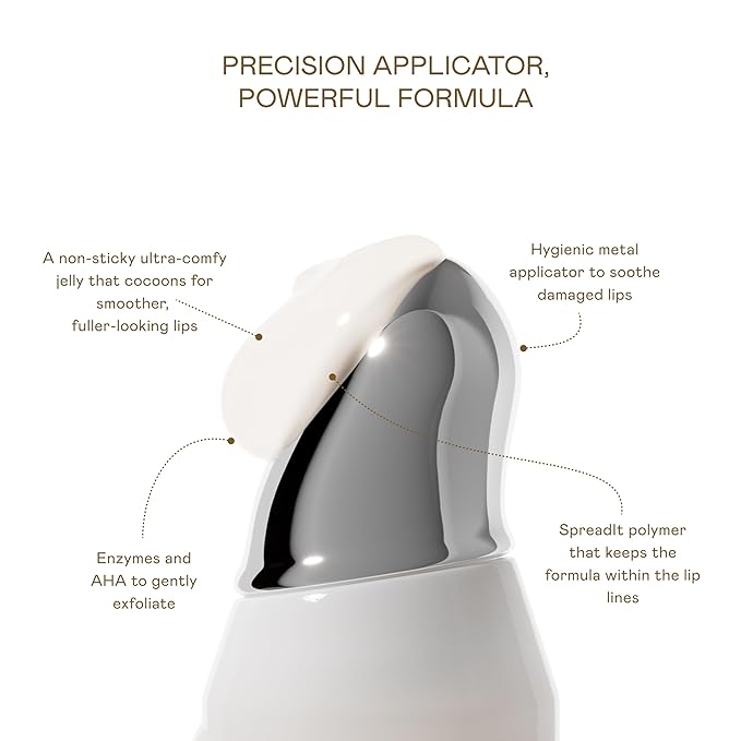 EADEM Le Chouchou Lip Softening Balm, Lip Gloss for Women, Lip Plumper & Lip Mask, Overnight Hydrating & Moisturizing Luxury Lip Balm, 0.5 oz, Butter Mochi-Velvo Beauty