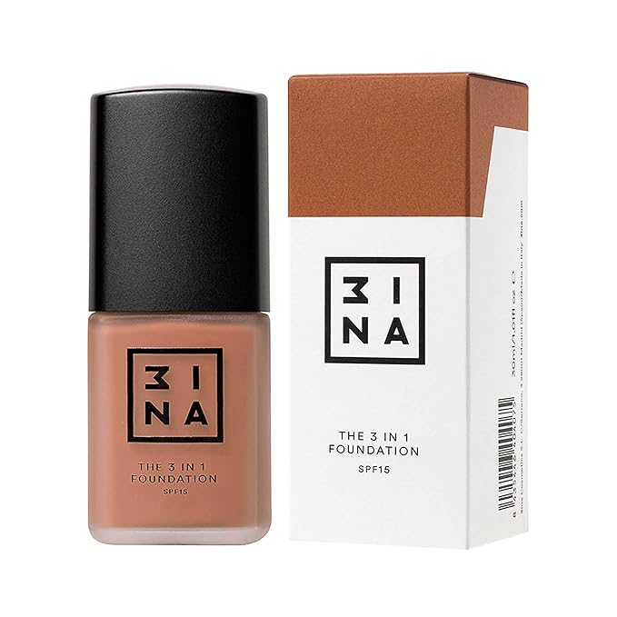 3INA The 3-In-1 Foundation 220 - Vegan Formula - Combination Of Primer, Concealer And Foundation - Medium Coverage - Natural Finish - Perfect For Covering Lines And Blemishes - Long Lasting - 1.01 Oz-Velvo Beauty