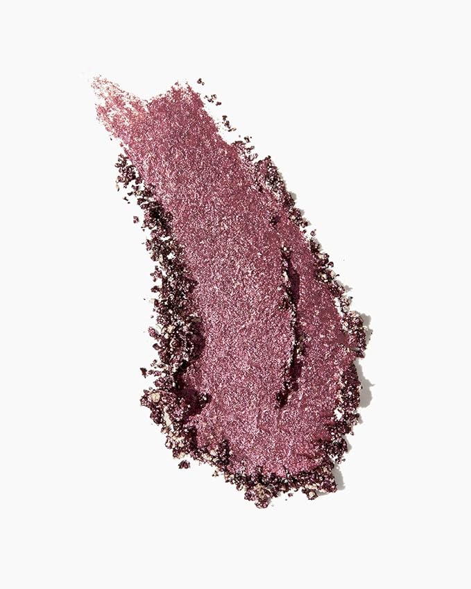 MAKE Beauty Multi-Chromatic Eye Shadow. Metal Reflecting Luminous Foil Finish Creamy, Buildable, Dimensional Long-wear, Crease-proof Powder Eyeshadow, Multichrome Shade - Purple Haze, Magenta-Velvo Beauty