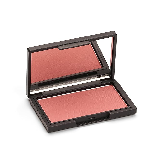 Makeup Powder Blusher - "Nomad" - 4g / 0.141 oz - Full Coverage, Natural Blush - Soft, Buildable Pink, Coral, Peach & Golden Hues - Matte & Shimmering Shades Gives Cheeks a Radiant Glow-Velvo Beauty