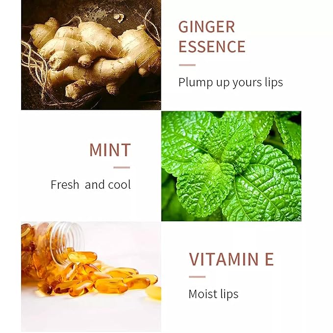 2 Pcs Lip Plumper, Natural Lip Plumper and Lip Care Serum,Lip Plumper set (Day& Night)-Velvo Beauty