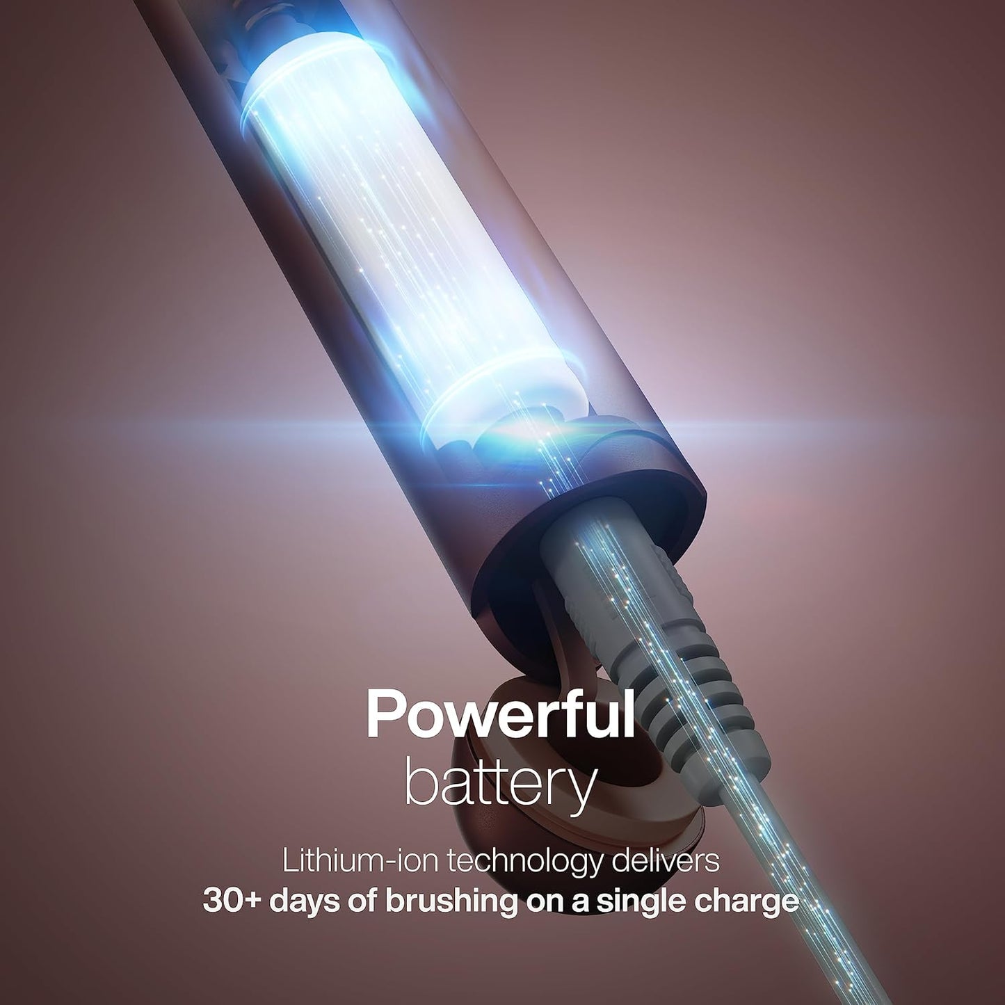 Aquasonic Icon ADA-Accepted Rechargeable Toothbrush | Magnetic Holder & Slim Travel Case | 2 Brushing Modes & Smart Timers | Gentle Micro-Vibrations (Blush)-Velvo Beauty