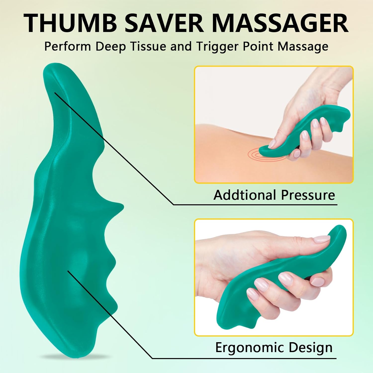 Sore Muscle Massage Oil for Massage Therapy, with Massage Roller Ball & Thumb Saver Massager, Body Massage Oil for Muscle Relaxing, Soothes Joints & Muscles with Arnica, Lavender Oil(8 Fl Oz)-Velvo Beauty