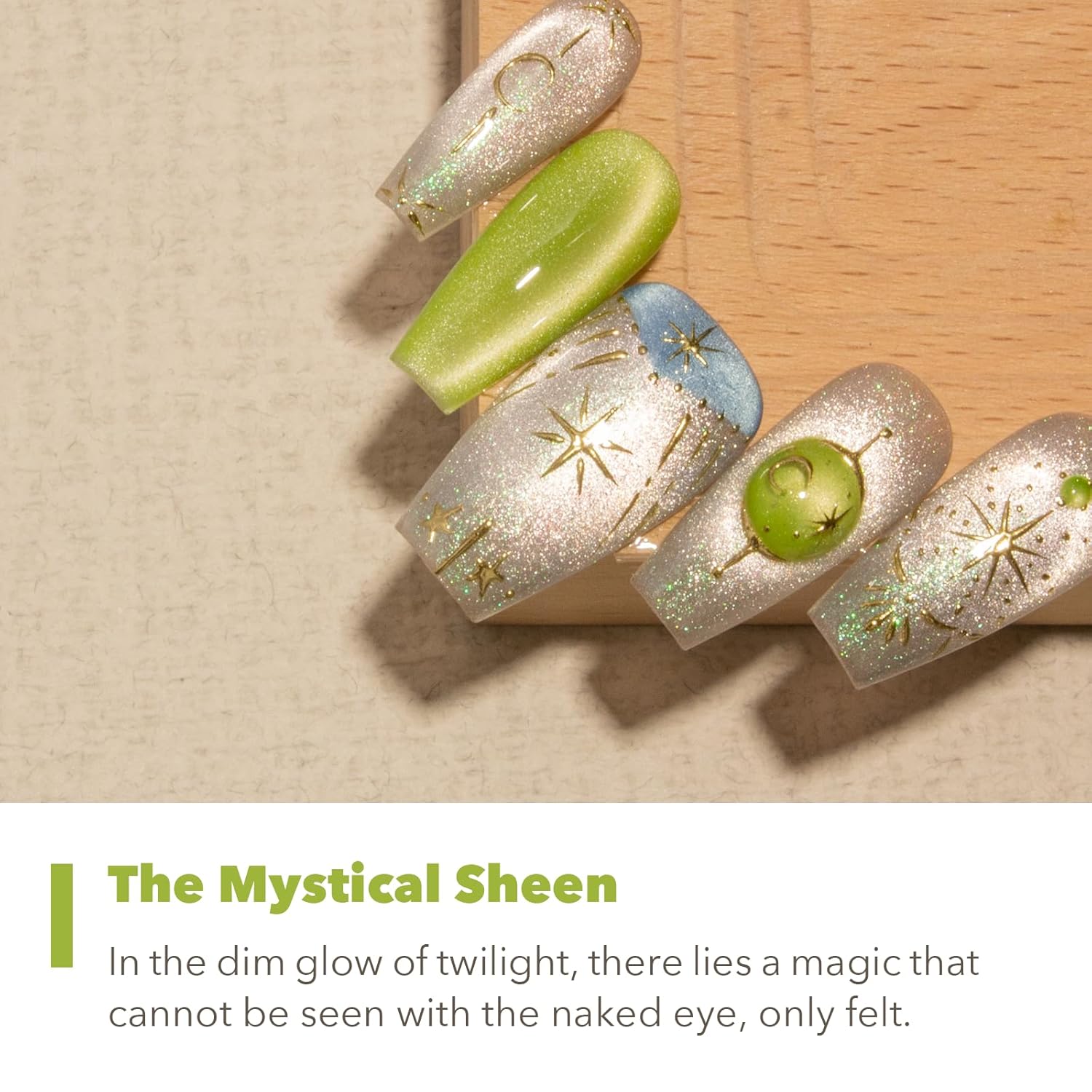 High-Density Cat Eye Gel Nail Polish with Magnet Stick, 15ml Dopamine Color Palette, Magnetic Effect Gel for DIY Manicure, Multiple Color Options - Emerald Gleam-Velvo Beauty