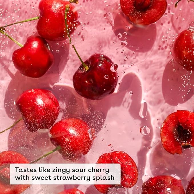 eos 24H Moisture Super Balm- Electric Cherry, Limited-Edition Lip Mask, 0.35 fl oz-Velvo Beauty