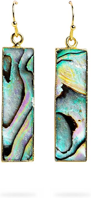 AYANA Healing Crystal Earrings for Women - Handmade Drop Earrings with Ethically Sourced Authentic Gemstones | Birthstone Jewelry for Women Trendy-Velvo Beauty