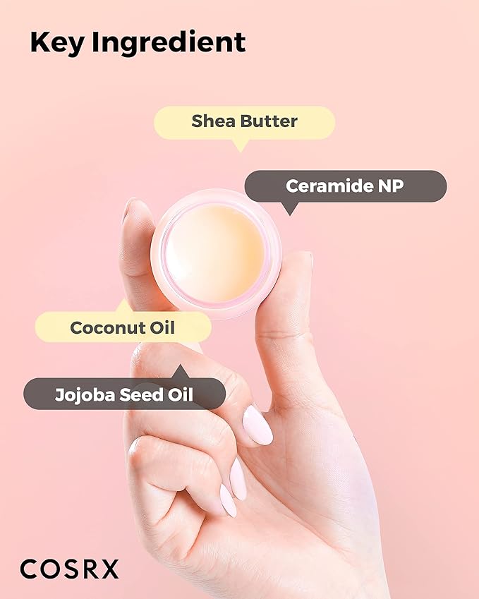 COSRX Lip Care Balm for Dry Chapped Lips, Enriched with Shea Butter, Sleeping Mask, Korean Skincare, Animal Testing-Free, Artificial Fragrance-Free, Parabens-Free (Lip Butter)-Velvo Beauty