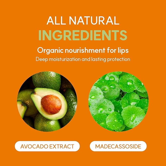 WELCOS FRUDIA Avocado Cica Relief Vegan Lip Balm | Hydrating Moisturizing Natural Organic Lip Balm | Korean Lip Balm-Velvo Beauty