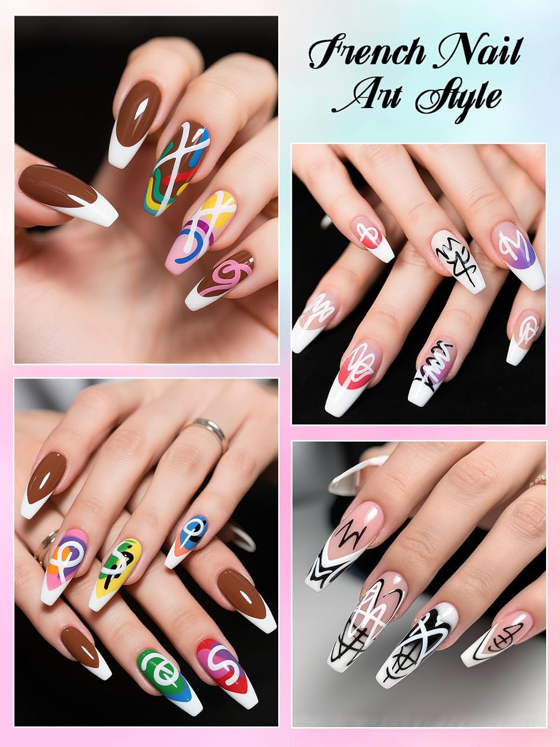 Kalolary 1PCS White Nail Art Pens，0.7mm Nail Polish Pens Quick Dry Long-last Nail Graffiti Dotting Painting Liner Nail Art Markers for DIY Nail Art Design-Velvo Beauty