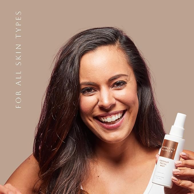 Georgette Klinger Coconut Facial Mist - Hydrating, Long-Lasting Makeup Setting Spray with Moisturizing Antioxidants for Dewy Matte Face, Protects and Plumps Dehydrated Skin - 4.2 oz-Velvo Beauty