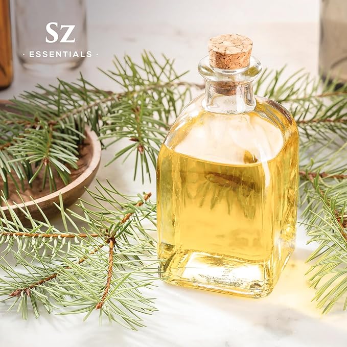Silver Pine Essential Oil - 100% Pure & Undiluted- Extracted from Pinus Sylvestris - Clean & Fresh Scent with Woody Overtones - Therapeutic Grade & Vegan - 0.17oz (5ml)-Velvo Beauty
