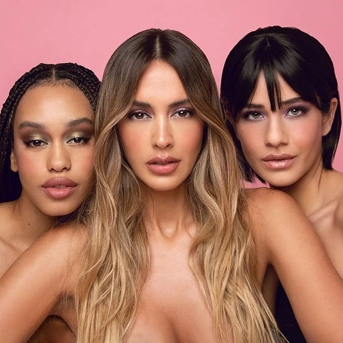 Palladio Ultimate Pro Eyeshadow Makeup Palette with Mirror, 18 High-Pigmented Powder Colors, Matte, Shimmer, Metallic, Satin Finishes, SHANNON DE LIMA-Velvo Beauty