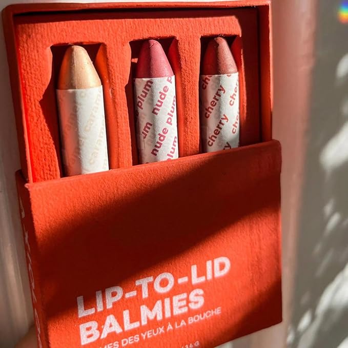 Axiology Multi Stick Crayons For Eyes, Lips, Cheeks Balmies Trio Gift Set Creamy Buildable Lightweight Moisturizing Blush Face Sticks Contour & Highlight All Day Wear Face Makeup (Of the Earth)-Velvo Beauty