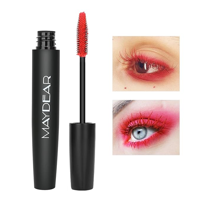 Maydear Waterproof Colored Mascara Set – Long-Lasting, Cruelty-Free, Vegan Eye Makeup for Women (6 Colors)-Velvo Beauty