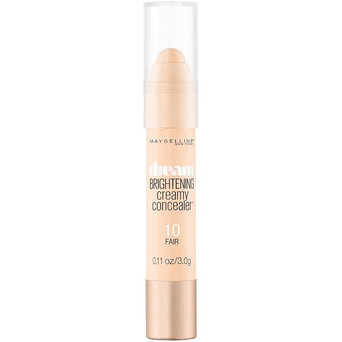 Maybelline New York Dream Brightening Creamy Concealer, Fair, 0.11 oz.-Velvo Beauty