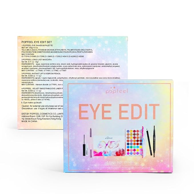 All in One Makeup Kit for Women Full Kit Girls Makeup Gift Sets Xmas Essential Bundle Include Eyeshadow Palette Lipstick Blush Concealer Eyeliner Mascara Foundation Brush Eyebrow Pencil-Velvo Beauty