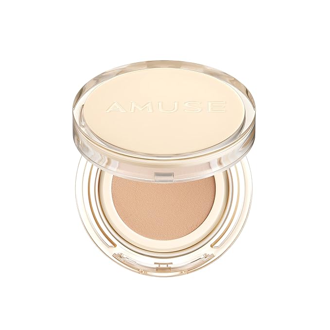 AMUSE Dew Jelly Vegan Cushion Foundation 02 NUDE | dewy, glow, long-lasting, double coverage, clean beauty, lightweight, natural look, foundation for sensitive skin, hydrating cushion-Velvo Beauty