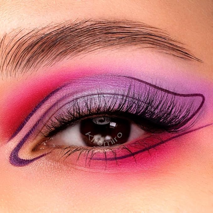 False Lashes Natural Look Faux Mink Eyelashes Wispy Fox Eye Lashes That Look Like Extensions 3D Mink Lashes Natural Strip Lashes Pack 7 Pairs-Velvo Beauty