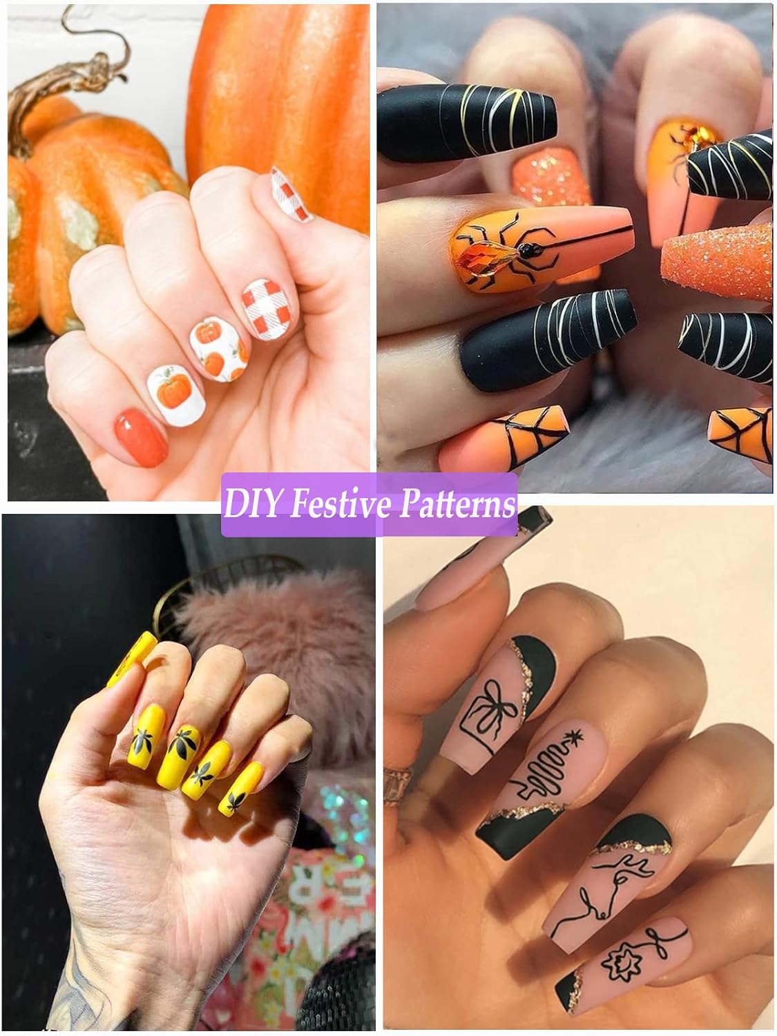 12 Color 3D Nail Art Pens Set, Kalolary Nail Point Graffiti Dotting Pen Drawing Painting Liner Brush for DIY Nail Art Beauty Adorn Manicure Tools-Velvo Beauty