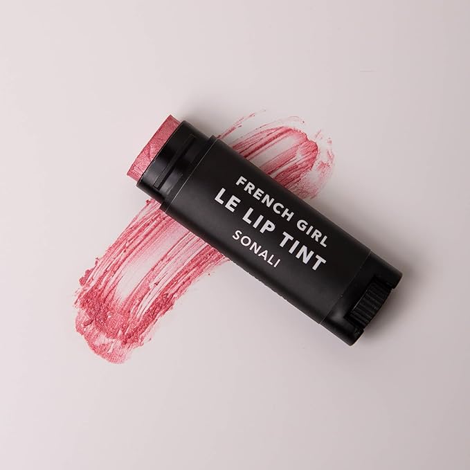 French Girl Le Lip Tint - Moisturizing & Hydrating Lip Balm for Sheer, Buildable Coverage & Shine, Clean Formula, Organic Ingredients, Vegan & Cruelty-Free-Velvo Beauty