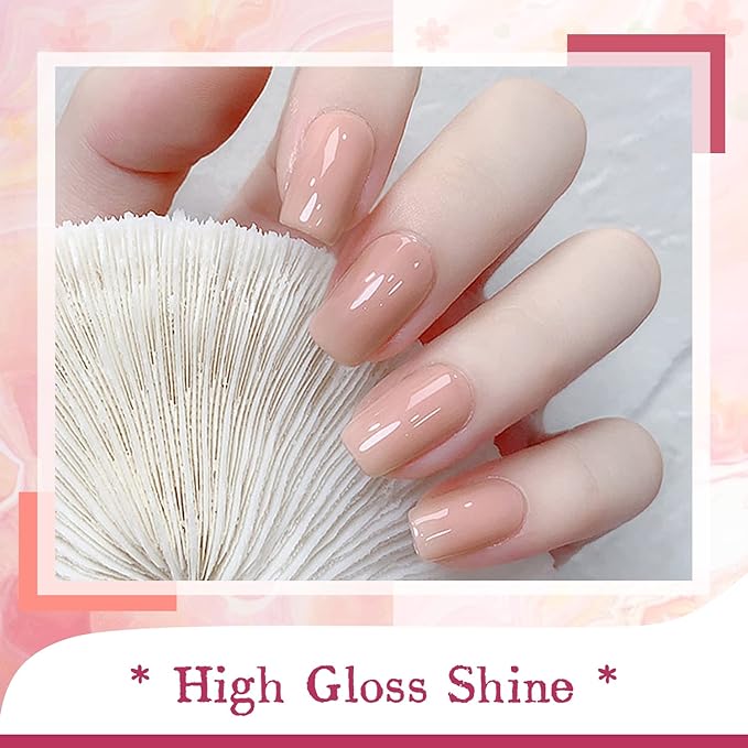 JODSONE Gel Nail Polish Kit with U V Light 36 PCS Classic Black and White Nude and Blue Purple Gel Polish Set with Manicure Tools Suitable for All Sea-Velvo Beauty