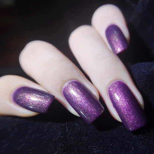 Major Dijit Quick Dry Nail Polish Charm Purple Summer Nail Lacquer for Nail Art Regular Nail Polish 0.41 fl oz.-Velvo Beauty