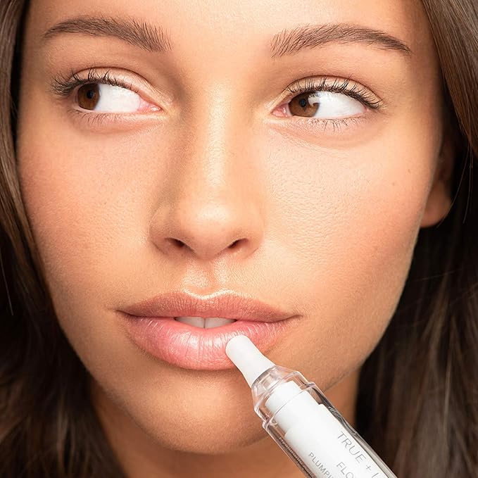 True + Luscious Flowerdose Lip & Eye Serum – 2-in-1 Lip Plumping & Eye Serum for Dry Lips and Dark Circles – Intensely Hydrating, Anti-Aging Formula – 0.5 oz-Velvo Beauty