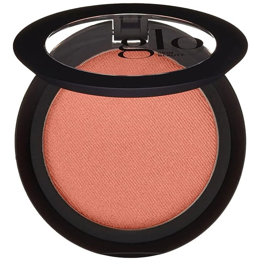 Glo Skin Beauty Blush (Sandalwood) - Pressed Powder Blush for Cheeks, High Pigment Mineral Face Makeup Creates a Natural, Healthy Glow-Velvo Beauty