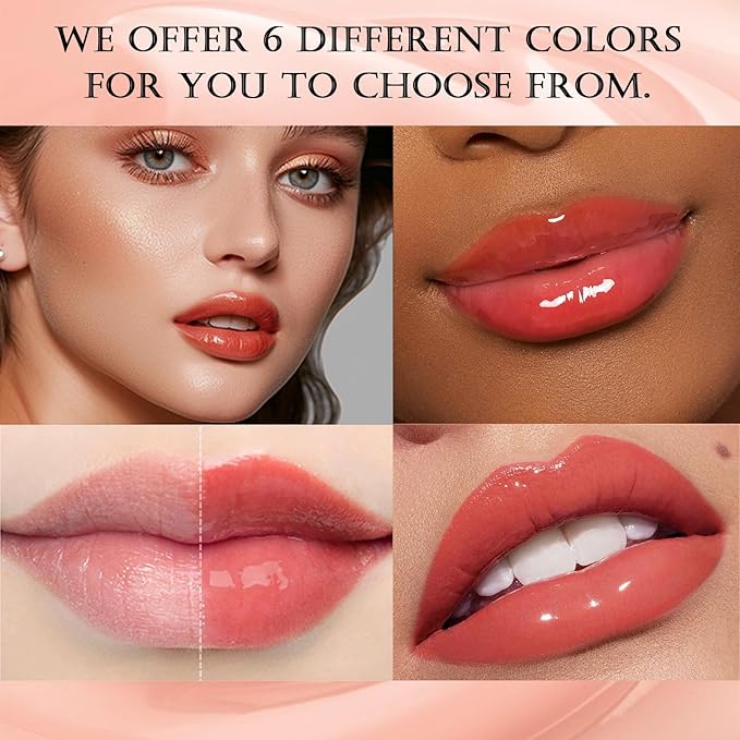 DAGEDA 3PCS Tinted Lip Balm, Moisturizing Magic Color Changing Lipstick, Soothing Hydrating Lip Balm Tinted, Glossy Lip Plump Gloss Butter Balm for Women, Lightweight, Non-Greasy, 01+02+03-Velvo Beauty