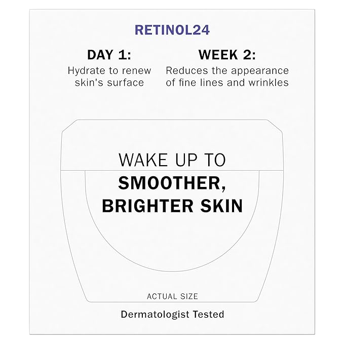Olay Retinol 24 Face Moisturizer, Anti-Aging Night Cream for Women, Fragrance-Free, Non Greasy - Anti-Wrinkle, Smooth Fine Lines, Tightening, Hydrating Skin Care - Peptides, Glycerin, 1.7 Oz-Velvo Beauty