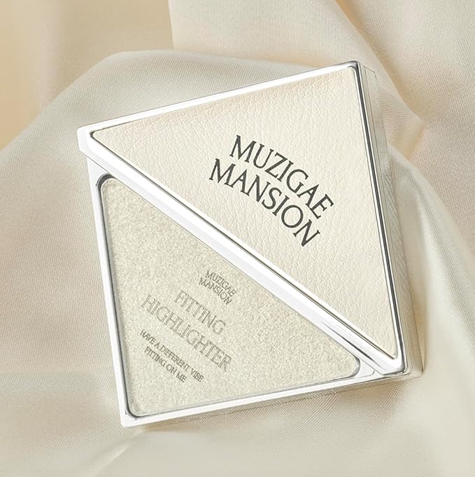 MUZIGAE MANSION FITTING HIGHLIGHTER Vegan Powder Lightweight, Smooth, Blendable, Face Enhancing Makeup Color (Goergeous)-Velvo Beauty