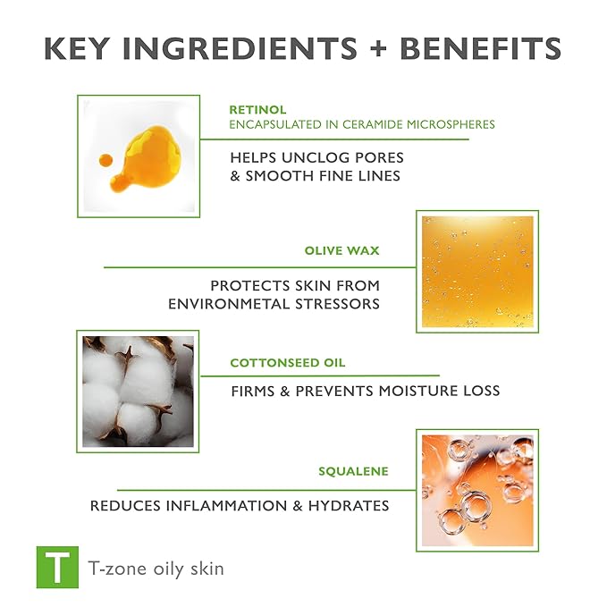 Refining Retinol 0.3% Night Cream, Helps Smooth Skin, Unclog Pores and Reduce Wrinkles & Blemishes, Face Cream For Oily & Aging Skin, pureRETINOL 0.3, 1.35 fl oz-Velvo Beauty