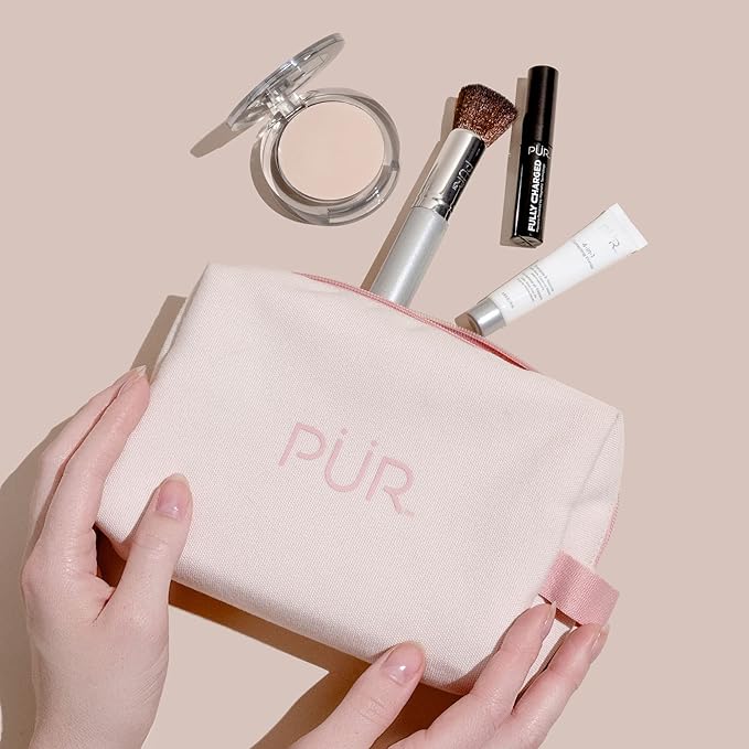 PÜR Beauty Multitasking Essentials Best Sellers Kit, Everyday Look Deluxe Kit, Condition & Moisturize Skin, Cruelty Free, Golden Medium-Velvo Beauty