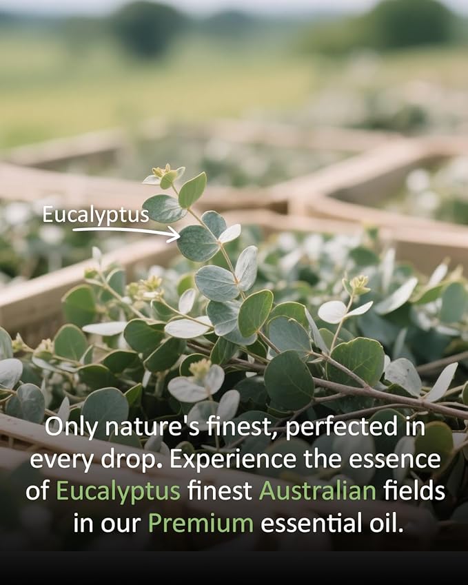 Pure Eucalyptus Essential Oil, 100% Pure Natural Eucalyptus Essential Oil, Premium Grade Essential Oils for Diffusers for Home, Skin, Care Massage, Soap Making, Aromatherapy, 4 Fl Oz | 120ml-Velvo Beauty