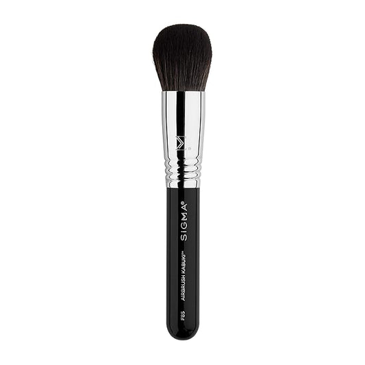 Sigma Beauty F85 Airbrush Kabuki Brush – Kabuki Foundation Brush for Buffing and Blending for an Airbrushed Base, Kabuki Makeup Brush for Liquid and Cream Foundations (1 Brush)-Velvo Beauty