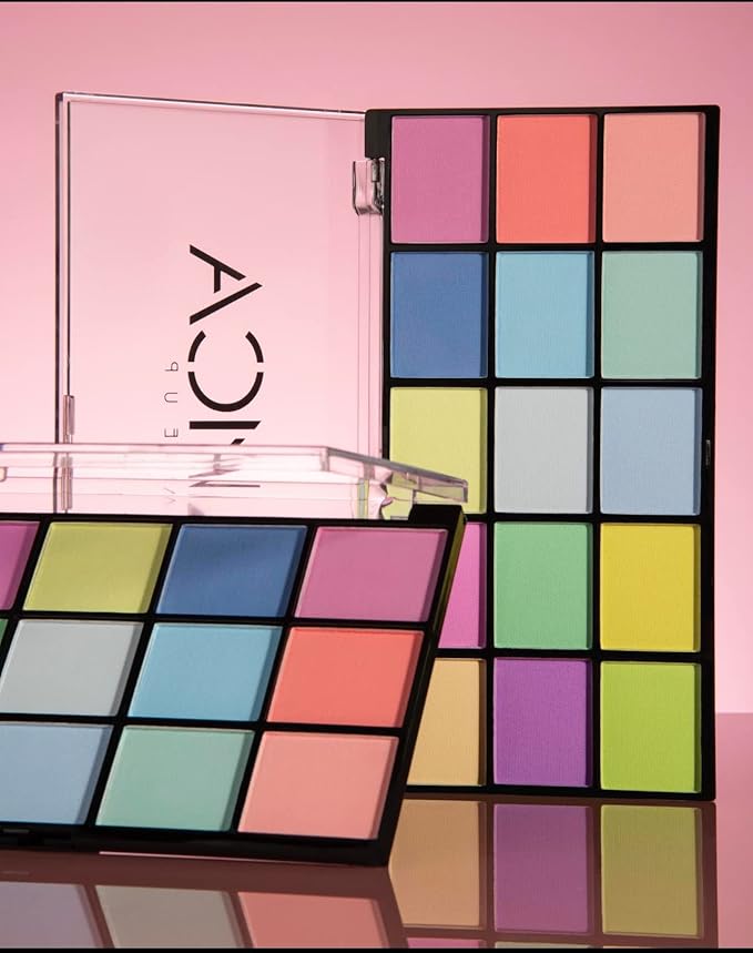 15 Colors Eyeshadow Palette | Versatile Range for Unlimited Eye Looks. (Pastel)-Velvo Beauty