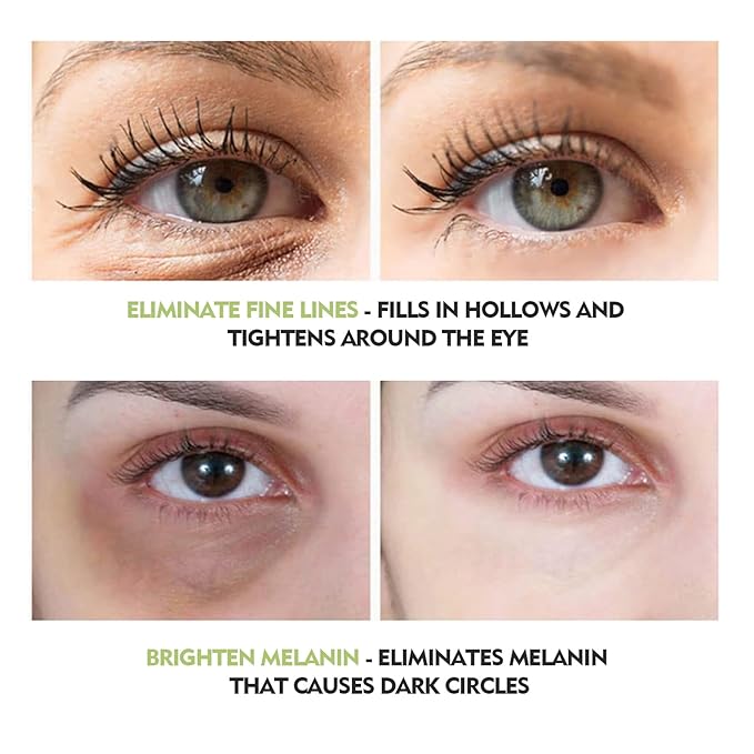 Retinol Eye Stick Anti Aging Eye Cream For Dark Circles and Puffiness, Fade Fine Lines and Firm Skin, Under Eye Balm Glow, Brightening Stick for Daily Anti-wrinkle Cream-Velvo Beauty