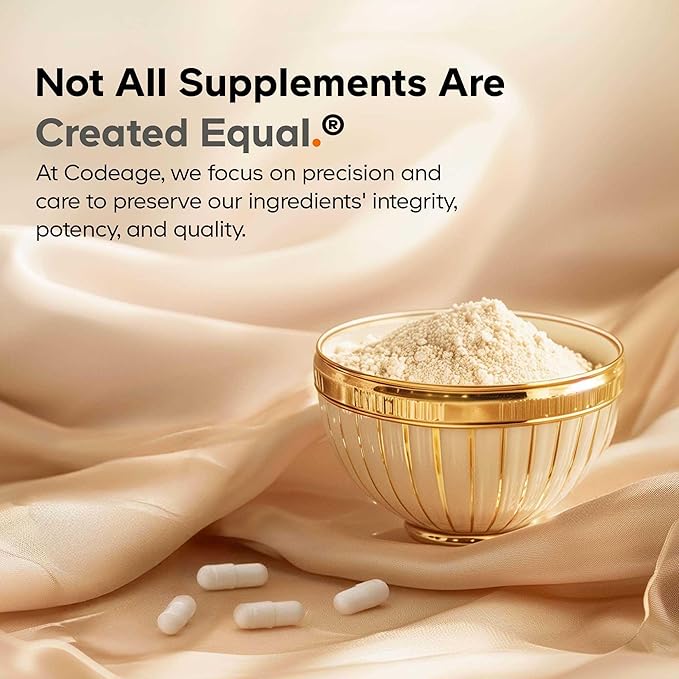 Codeage Hair Growth + Smooth Skin Max Vitamins Supplement - Patented Lustriva & SOD B Dimpless Superoxide Dismutase - Hair Growth Health Skin Cellulite Support - Biotin, Vitamin C, MSM - 30 Capsules-Velvo Beauty