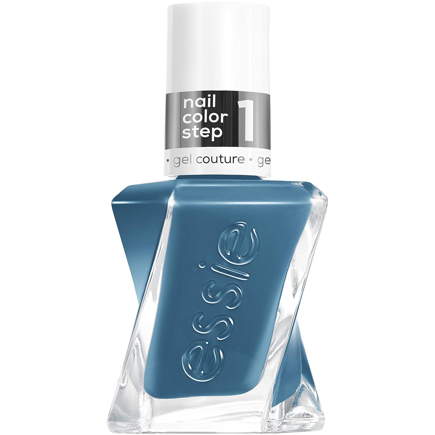 essie gel couture, Long-Lasting Nail Polish, 8-free Vegan, Fashion Freedom, Blue, Cut Loose, 0.46 fl oz-Velvo Beauty