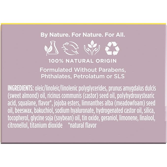 Burt’s Bees Lavender Vanilla Lip Sleeping Mask, With Hyaluronic Acid and Squalane Moisturizer To Instantly Hydrate Lips, Overnight Lip Mask, Lip Treatment, 0.45 oz.-Velvo Beauty