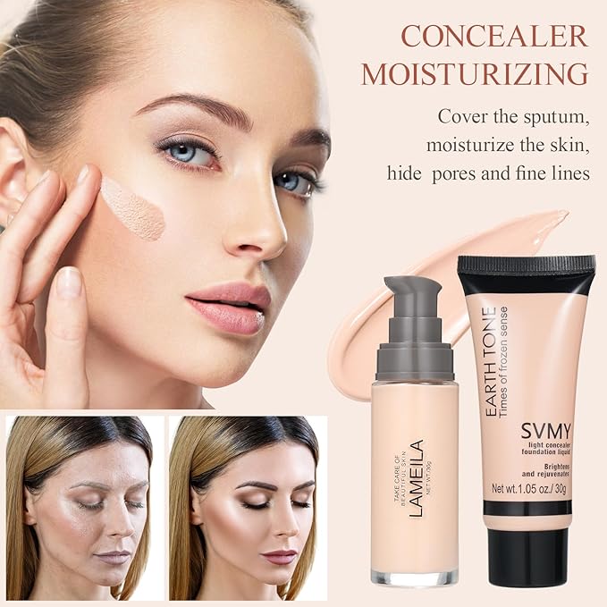 All in One Makeup Kit Makeup Kit for Women Full Kit Makeup Set Multipurpose Bundle Holiday Gift Box Essential Starter Bundle Include Full Makeup Kit for Women (Box2)-Velvo Beauty