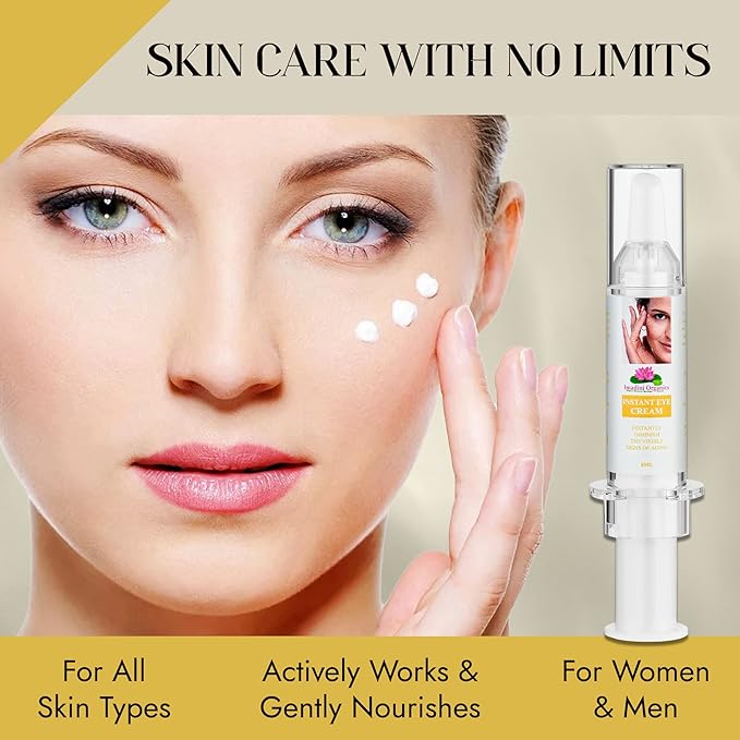 Imadini Natural Eye Wrinkle Cream, Remove Eye Bag Dark Circles, Reduce Puffiness & Eye Wrinkle, Ideal Eye Bag Cream For Both Men & Women– 8ml-Velvo Beauty