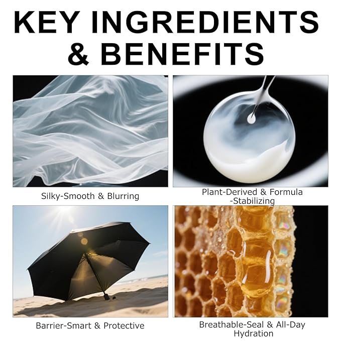 CC Cream, CC Cream Self Adjusting for Mature Skin, Color Corrector & Lightweight, Satin Skin, Suitable for All Skin Types, 1 Fl Oz (Natural)-Velvo Beauty