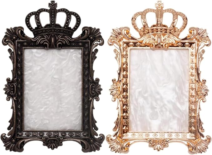 2 Pcs Nail Art Palette, Nail Art Painting Mixed Color Palettes Crown Nail Holder Retro Nail Art Display Board, Nail Art Display Tools Photography Props-Velvo Beauty