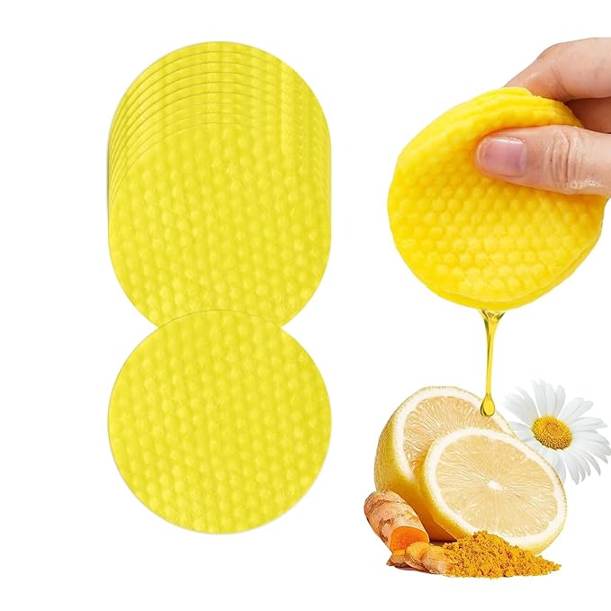 40 PCS Turmeric Kojic Acid Cleansing Pads,Turmeric and Kojic Acid Face Pads,Turmeric Kojic Acid Pads for Face-Velvo Beauty