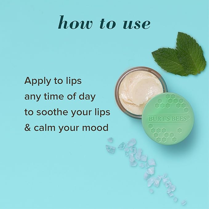 Burt's Bees Lip Mask Set- Overnight Intensive Treatment Revives & Nourishes for All Day Hydration, College Back to School Dorm Essentials, Passion Fruit & Chamomile, Sweet Mint & Lemon Sorbet-Velvo Beauty