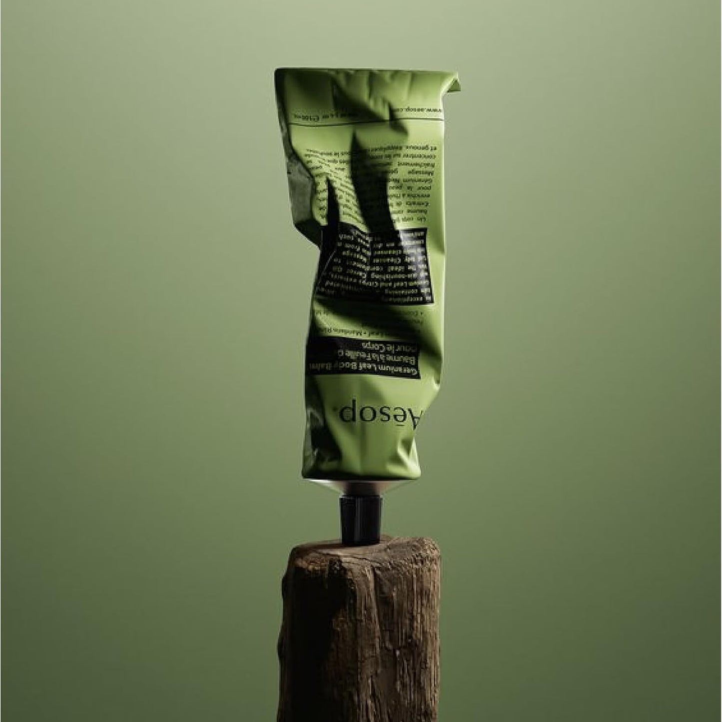 Aesop Geranium Leaf Travel Body Balm | Soften and Hydrate Skin with Nut Oils, Geranium Leaf and Citrus Extracts | 3.4oz / 100mL-Velvo Beauty