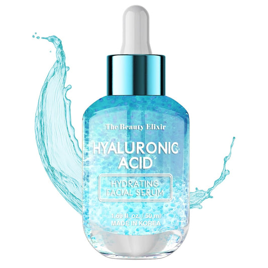 Hyaluronic Acid Serum For Face - Ultra Hydrating, Restores, Smooths & Reduces Wrinkles - Dermatologist Tested, Natural Ingredients, Clean Beauty - Korean Skin Care - 1.69 Fl. Oz-Velvo Beauty