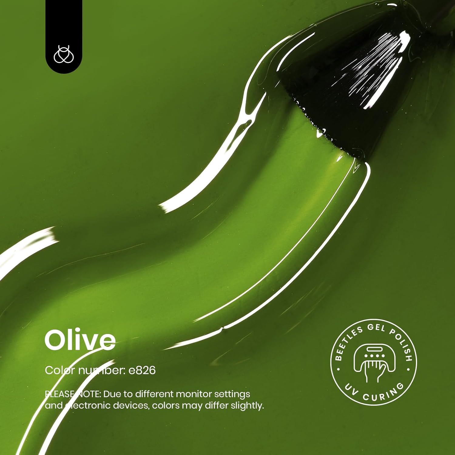 Beetles Green Gel Nail Polish - 15ml Olive Green Natural Jelly Gel Polish Fall Color Sheer Translucent Effect Soak Off UV Nail Art DIY Manicure Gift for Women-Velvo Beauty