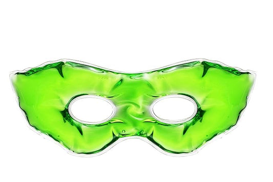 Gel Eye Mask for Puffiness and Dark Circles - Cooling Eye Masks for After Surgery and Headache/Stress Relief - Multiple Colors Available - Green-Velvo Beauty